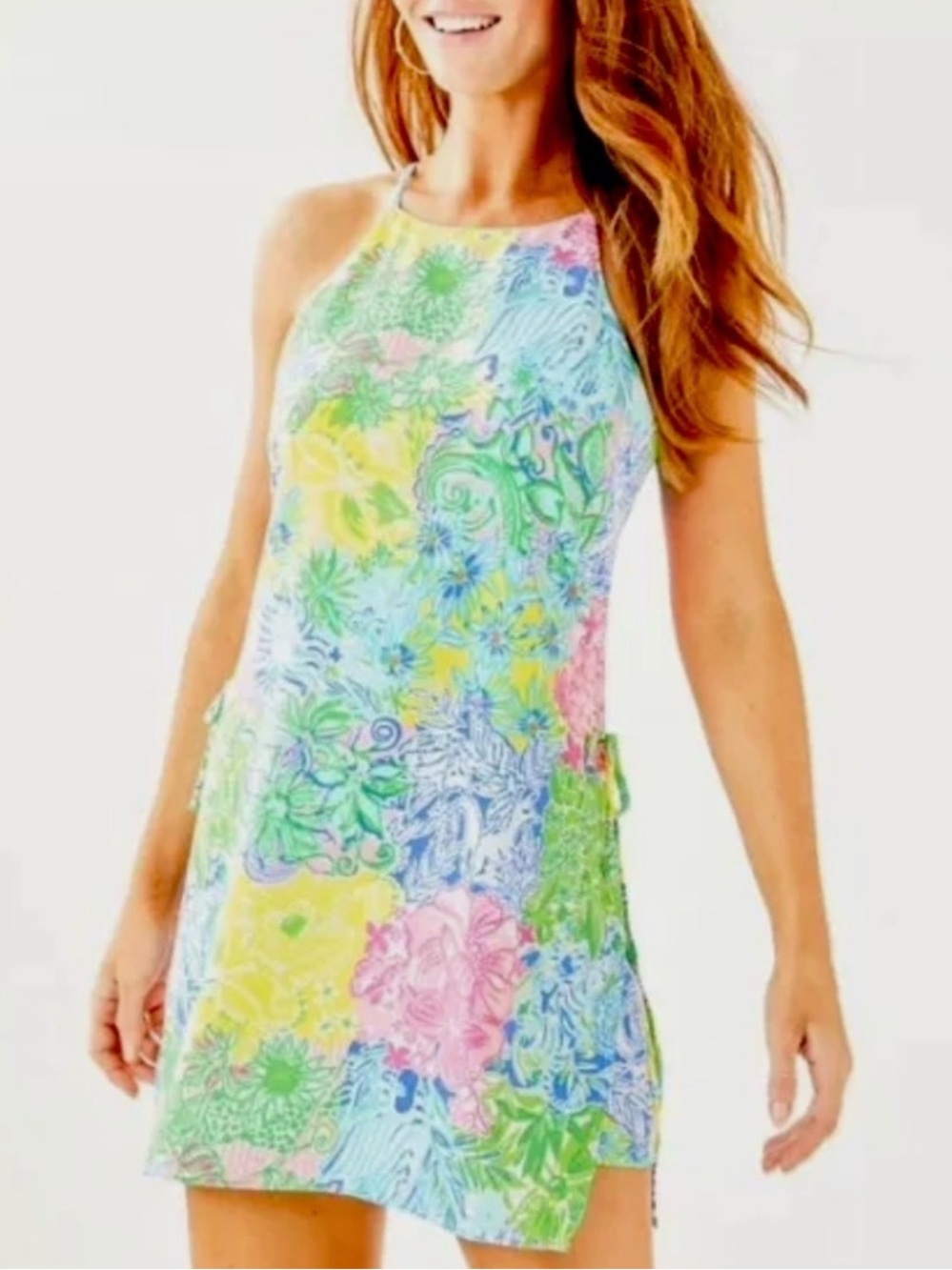 NEW Lilly Pulitzer Pearl Romper Multi Cheek To Cheek 4